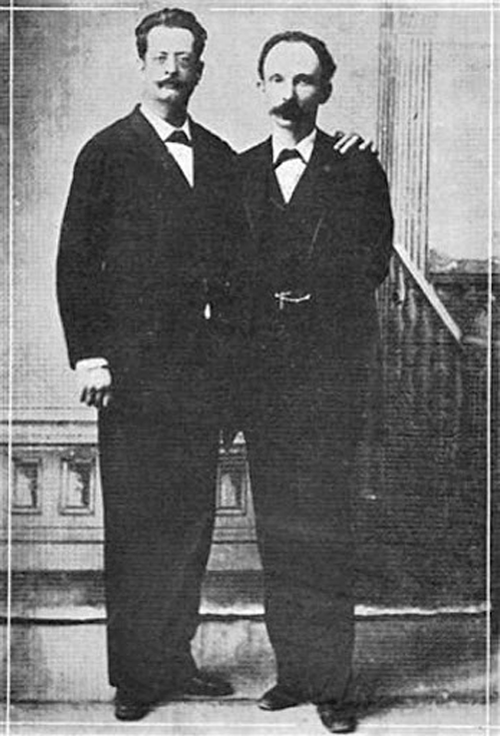 Fermín Valdés y José Martí
