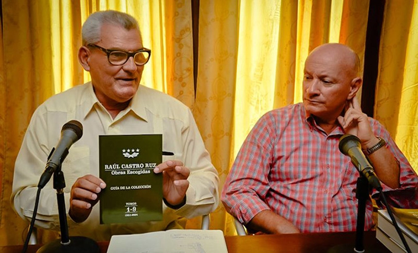 Presentación obras escogidas de Raúl Castro