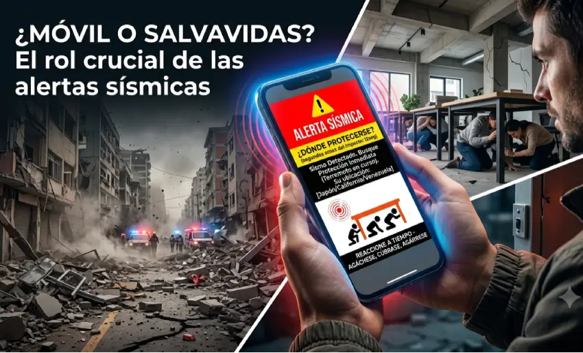 usan telefónos para avisar de terremoto