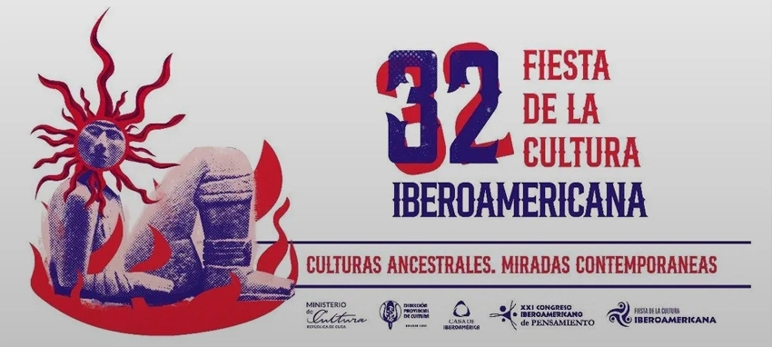Cartel Fiesta de la Cultura Iberoamericana