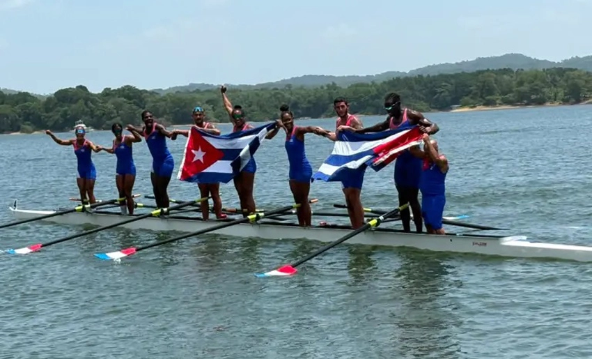 Ganan remeros cubanos en Santo Domingo 2026