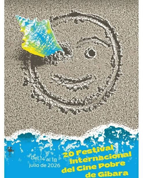 Cartel Vigésima edición del Festival de Cine Pobre de Gibara