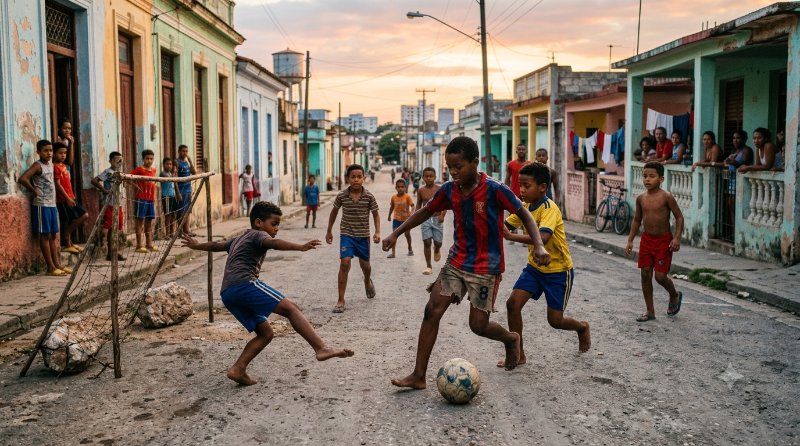 fútbol callejero, Holguín, deporte, Mundial 2026