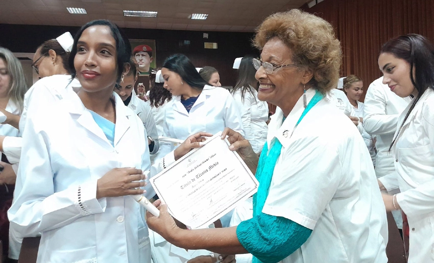 Graduación de profesionales de la salud, Holguín