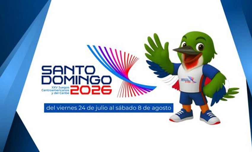 Logo Juegos Centroamericanos y del Caribe, con sede en Santo Domingo