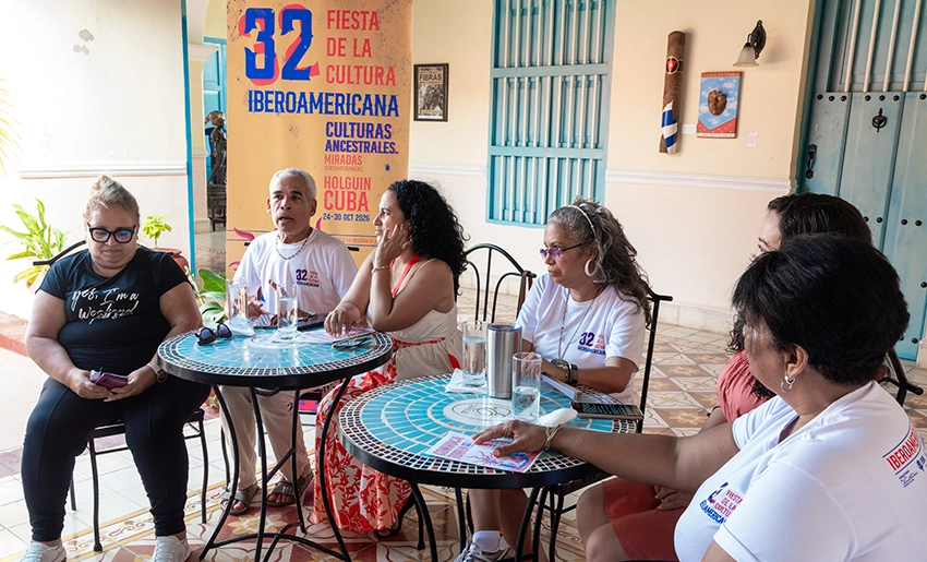 Presentación de la Fiesta Iberoamericana en Festival de Cine de Gibara