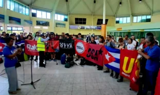Brigadas de solidaridad arriban a Holguín