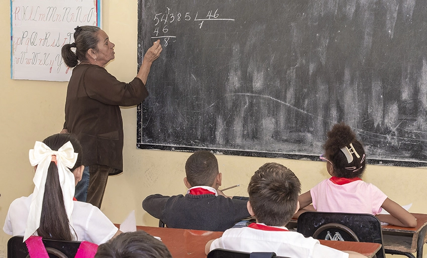 Curso escolar en Cuba