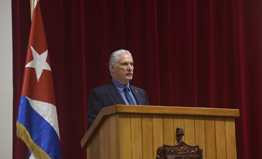 Presidente cubano, Miguel Díaz-Canel