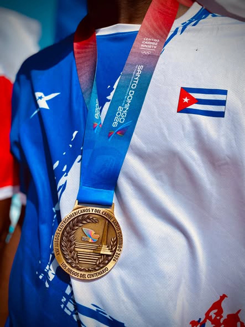 Medalla de oro en Snto Domingo 2026