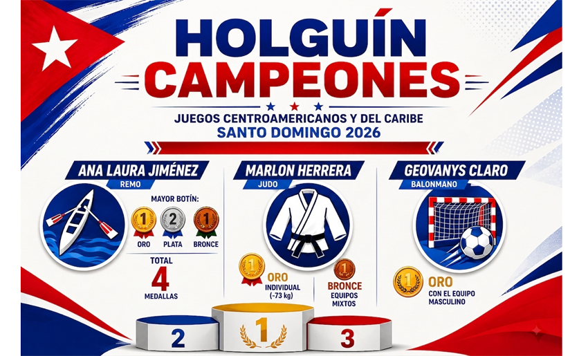 medallero, holguineros, centroamericanos, Santo Domingo
