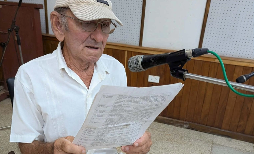 Ridel Cuadrado, artista dramático de la CMKO