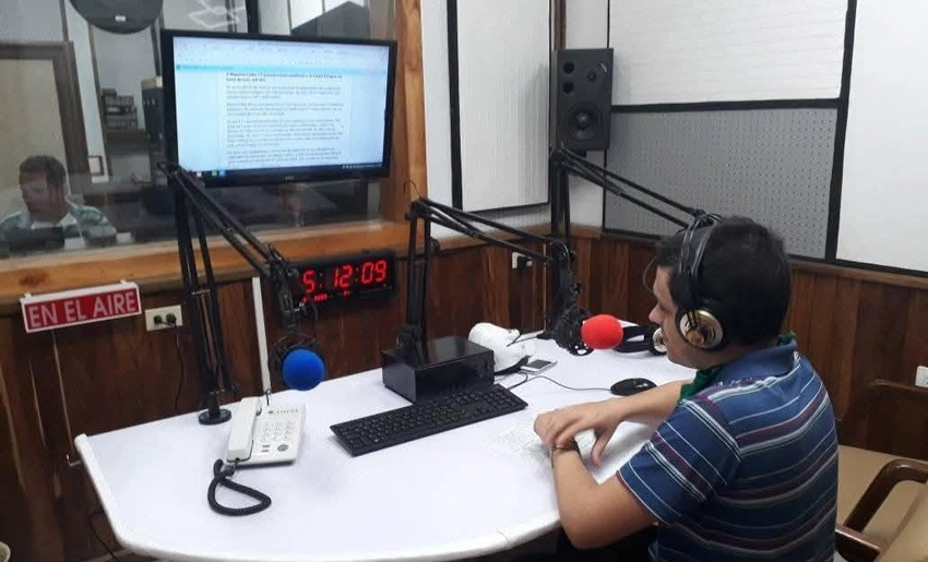 Transmisión del noticiero De Primera Mano