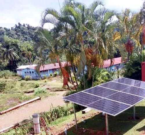 Comunidad rural La Melba en Moa