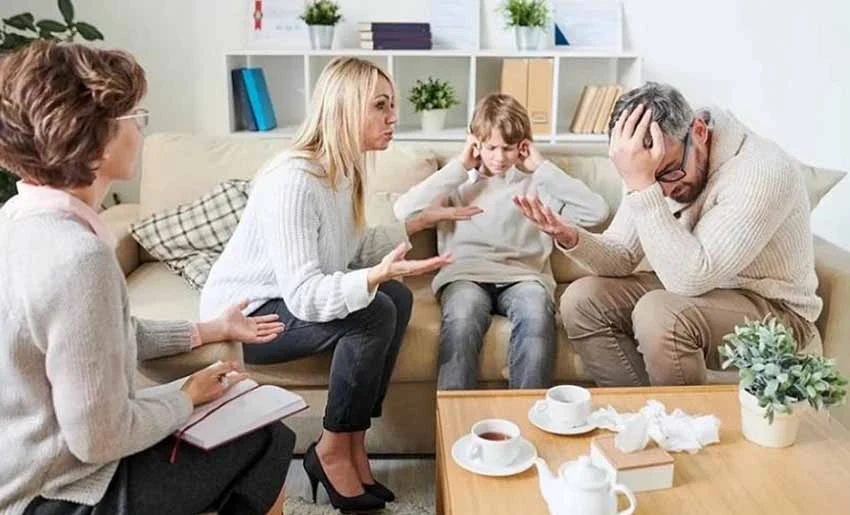 Familias, Familias disfuncionales, Psicoterapia de familia