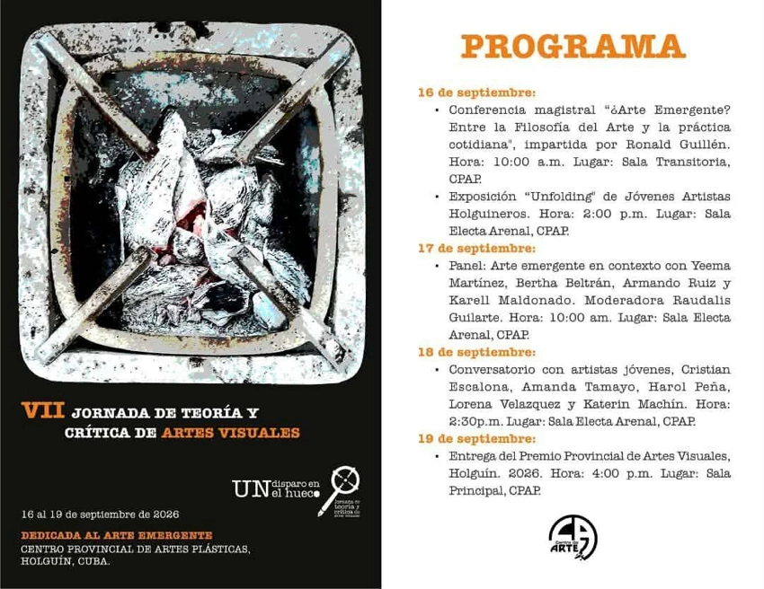 VII Jornada de Teoría y Crítica de Artes Visuales en Holguín