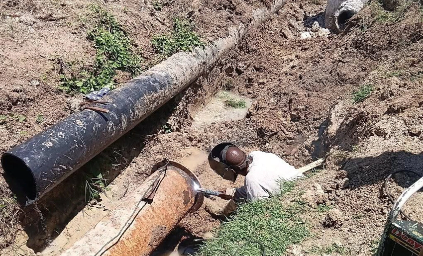 Obras hidráulicas en Holguín