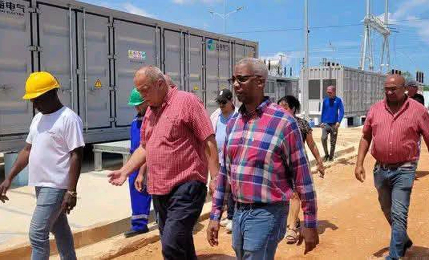Recorrido por Sistema de Almacenamiento Bateriás BESS, Holguín