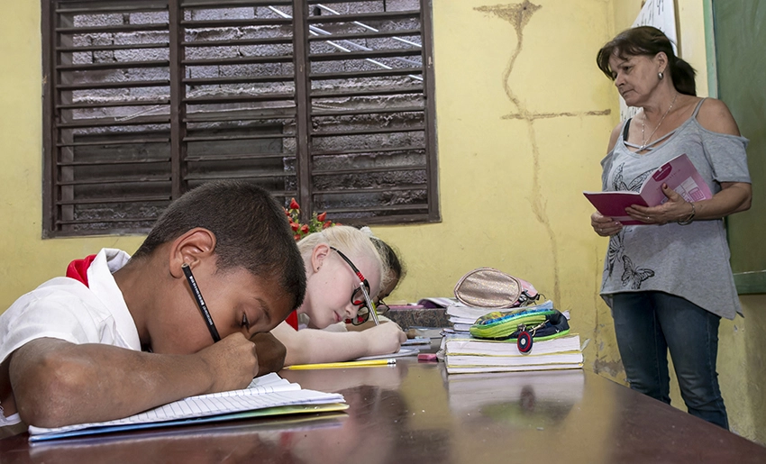 Escuela especial La Edad de Oro en Holguín.