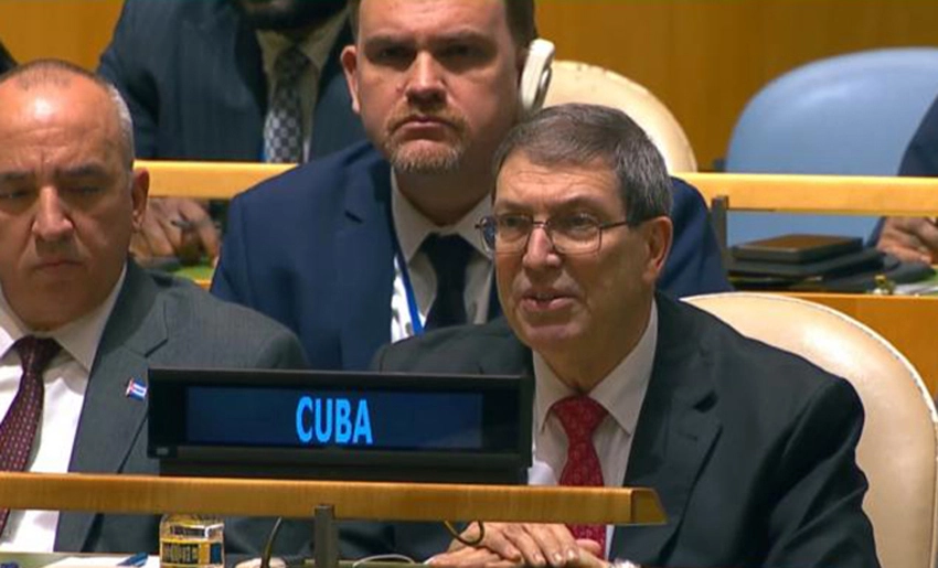 Canciller cubano en ONU