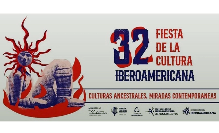 Cartel de la 32 Fiesta de la Cultura Iberoamericana, Holguín