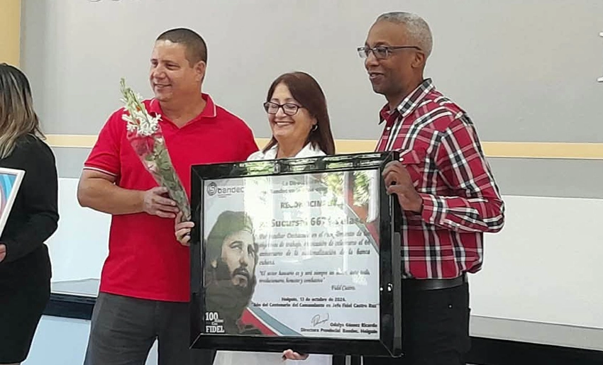 Celebración del aniversario 66 de la banca cubana