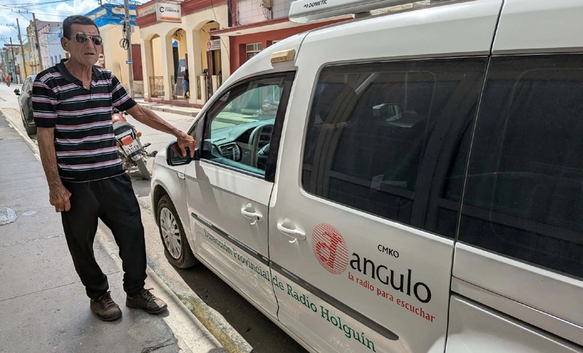 Chofer de Radio Angulo, Holguín