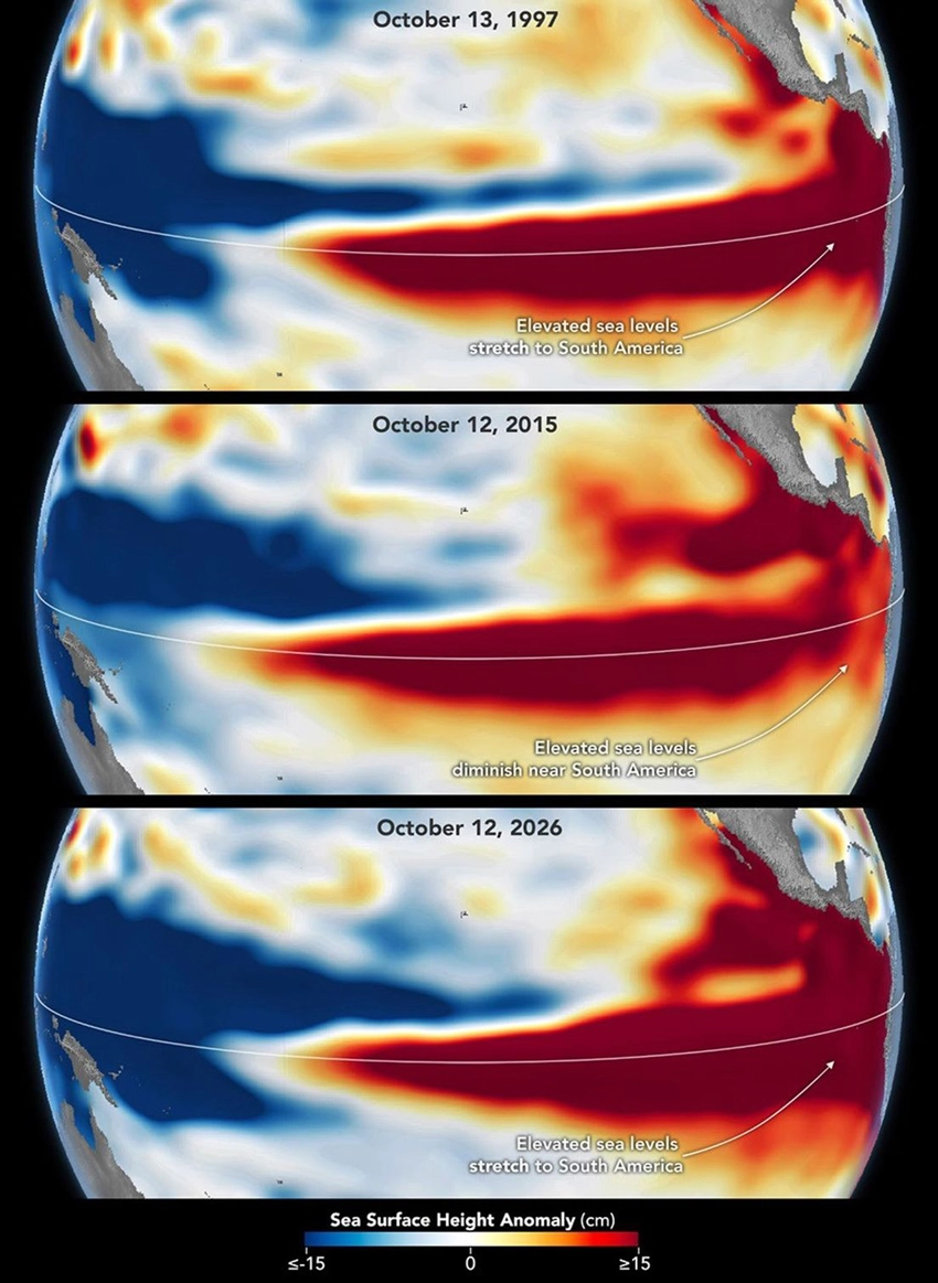 Fotos del Fenómeno de El Niño