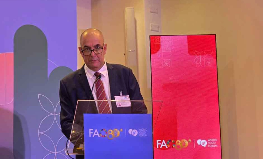 Ministro de l a Agricultura de Cuba en Foro Mundial de la Alimentación