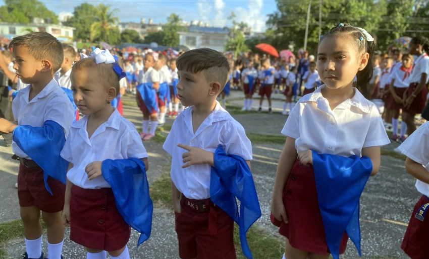 Escolares en Holguín ingresan a la OPJM