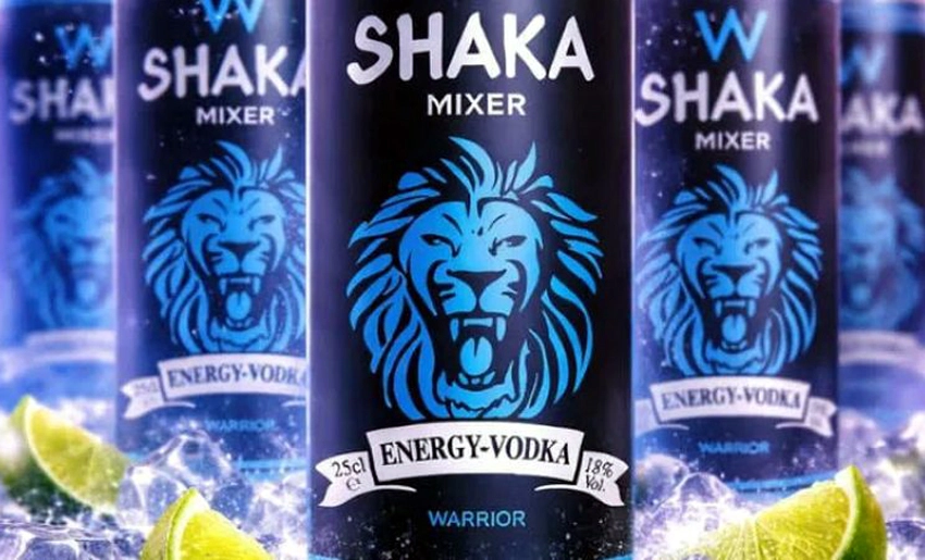 Energizante Shaka Mixer Energy Vodka